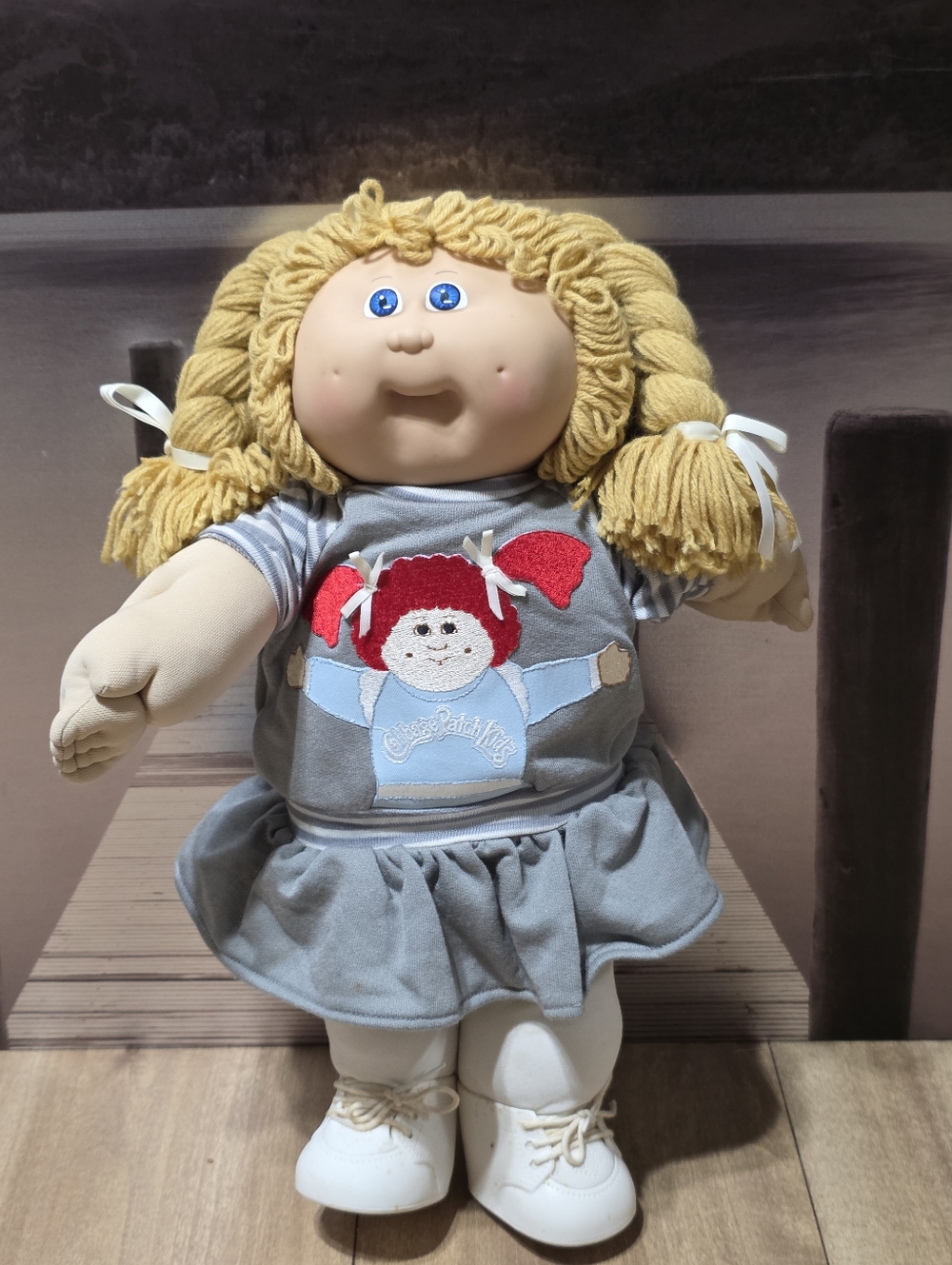 Cabbage Patch Doll - 1978-1982 Blonde Pigtails-  Nancy Tansy Vintage